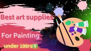 Top 5 affordable art supplies 