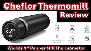 Cheflor Thermomill Review - Pepper grinder / Meat Thermometer #peppermill #foodthermometer #bbq