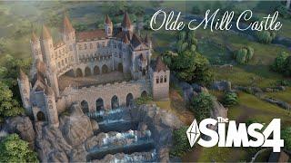 Olde Mill Waterfall Castle | No CC | The Sims 4 Tour | Henford-on-Bagley