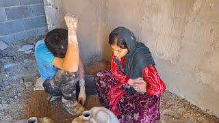 Layla showing signs of pregnancy and Muhammad's happiness and plastering