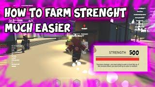 Ro - Slayer How to farm Strength easier | Tutorial | Roblox