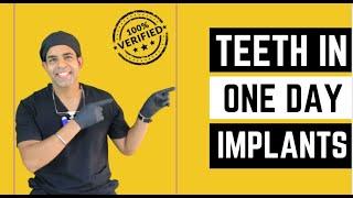 Same Day Full Mouth Dental Implants | Full Mouth Dental Implant India | Delhi Dentist |