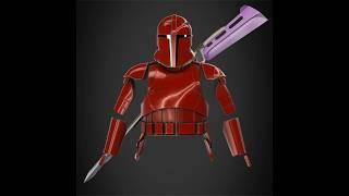 Imperial Praetorian Guard Armor and Blade 3D printable | replica | prop | cosplay | stl | print file