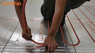 How to install UltraSlim™-15 overfloor system by Continal Underfloor