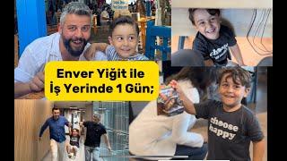 Oğlumla İş Yeri Vlogu #enbabamuhabir #vlog