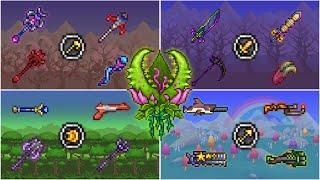 Ranking Top 25 best weapons for Plantera | No-Hit & Speed kill in Master Mode