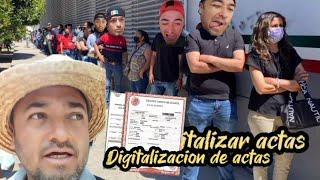 Cómo Digitalizar tu acta de nacimiento y  que documentos debes llevar