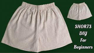 Shorts Tutorial For Beginners | How To Sew A Shorts very easy , Short DIY