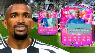 Building a BRICK WALL with 90 FUT Birthday SBC Bremer  FC 25 Player Review
