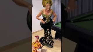 When the dress says elegant, May Yul Edochie stepped out Gorgeously and effortlessly stunning.