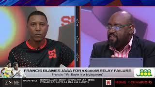 Francis blames JAAA for 4x400M relay failure | SportsMax Zone