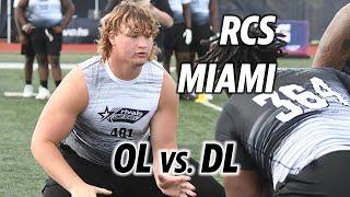 RCS Miami: OL vs. DL part one