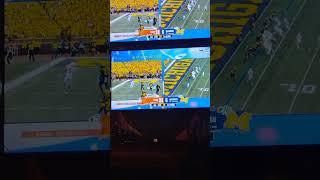 Texas Longhorns vs Michigan Wolverines | 50 Yard RUN |#shorts #short#football#highlights #motivation