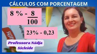 #ALGUNS #CÁLCULOS DE #PORCENTAGEM | Assim Eu Aprendo