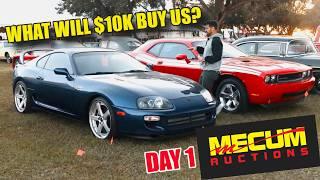 What Can We Buy with $10,000 at the Mecum Classic Car Auction? - Flying Wheels