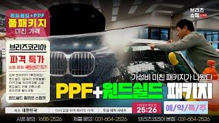 120초 | PPF 윈드쉴드 가격때문에 고민이라면? | 브리즈쇼핑 특가 #가성비