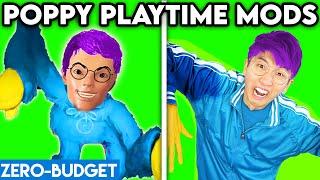 POPPY PLAYTIME MODS WITH ZERO BUDGET! (FUNNY HUGGY WUGGY PARODY BY LANKYBOX!)