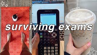 how to deal with EXAM STRESS | days in my life