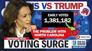 EARLY VOTING SURGE: Harris Vs Trump - Possible Paths To A Win In The 2024 Presidential Election