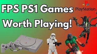 FPS PS1 Games Worth Playing!