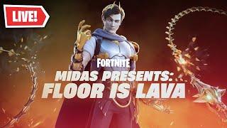 UNREAL PRACTICE!  FORTNITE LIVE 1V1'S,BR & FLOOR IS LAVA!  - 88/365