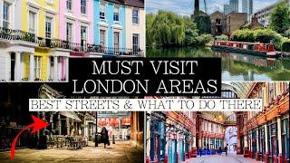 LONDONS Best Neighbourhoods: STREETS for Cafes, Walks, Shopping, Food