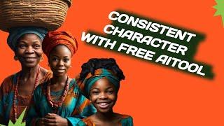 How to generate consistent pictures for african folktale character | Free Ai tool