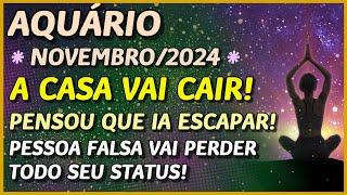 AQUÁRIO  // A CASA VAI CAIR! ️- PENSOU QUE IA ESCAPAR, VAI SER PEGO! ️