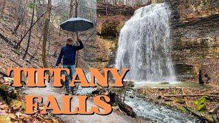 Tiffany Falls Trail Hike  on a Rainy Day | Hiking Hamilton Waterfalls | Best Hikes