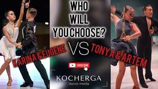 Karina or Tonya?  Watch, write in comments and support the dancers️