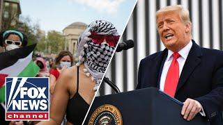 Trump threatens pro-Hamas mobs with arrest, deportation