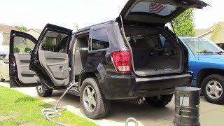 Disaster Detail! A Neglected Jeep Grand Cherokee! Part 1 Interior Cleaning