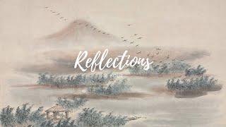 Toshifumi Hinata - Reflections • 10 Hours w/ Rain & Fireplace • Relaxing Music • Study/Sleep