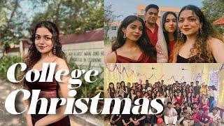 College Christmas Vlog ️| Hansika Krishna