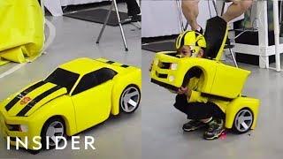 Costumes Turn Kids Into Transformers