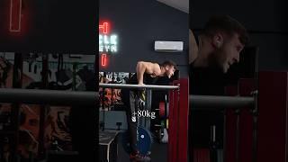 +80kg dips easier than bodyweight?