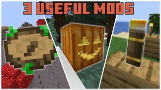 Monday Modded Review: 3 Useful Mods That You Need (Minecraft 1.16.5)