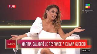  Marina Calabró y Marixa Bali le responden a Eliana Guercio