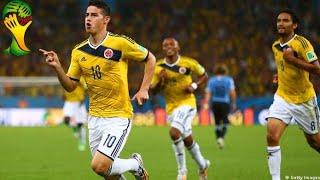 TODOS LOS GOLES DE COLOMBIA EN EL MUNDIAL BRASIL 2014