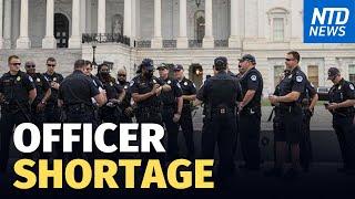 Capitol Police's Chief Admits That the Organization Struggles to Get Staffed | NTD News