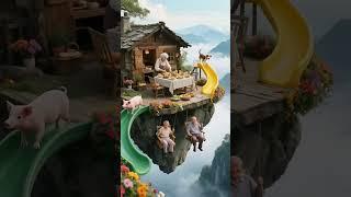 #Nostalgic Memory #Mountain Scenery #Rural Atmosphere #Popular