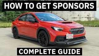 How To Get Your Car Build Sponsored! [2024]