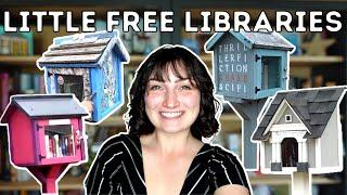 Little Free Library Vlog | Unhaul 20 books with me!