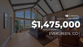 Stunning Views in Coveted Hiwan Golf Club Community | 31340 Brookline Road, Evergreen, CO