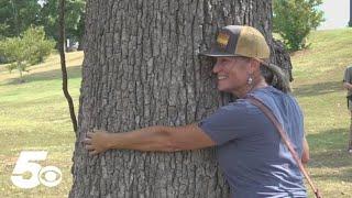 Group advocates for trees on future parking deck site for Fayetteville High School