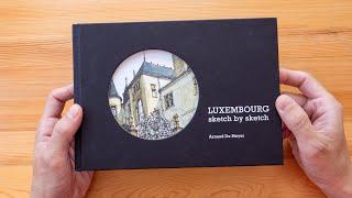 LUXEMBOURG sketch by sketch by Arnaud De Meyer (book review)