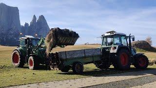 | Mistausbringung im Herbst️ | 2×Fendt | Landtechnik Südtirol |