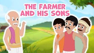 The Farmer And His Sons | Moral Stories | Bedtime Stories | Hindi Stories | TINY TV