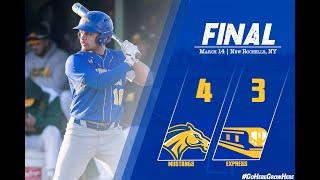 Monroe Mustangs Baseball Rallies Late to Defeat Monroe Express - March 14, 2022