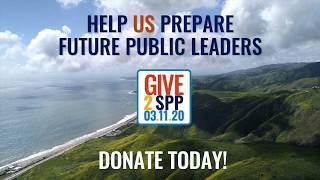 TODAY IS THE DAY: #Give2Pepp today and show your support to our unique Public Policy program